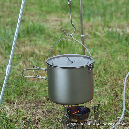 Handle Camping Pot Cooking Set Pot Tableware